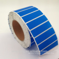 PET material anti fake label roll with letter VOID